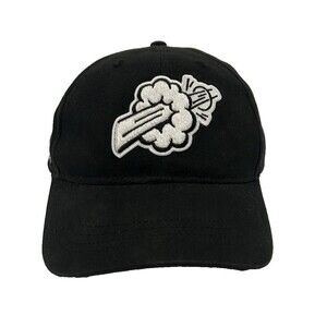 Smash GC Golf Club Cap/Hat~Black & White Snapback~Golfing~Made in Italy